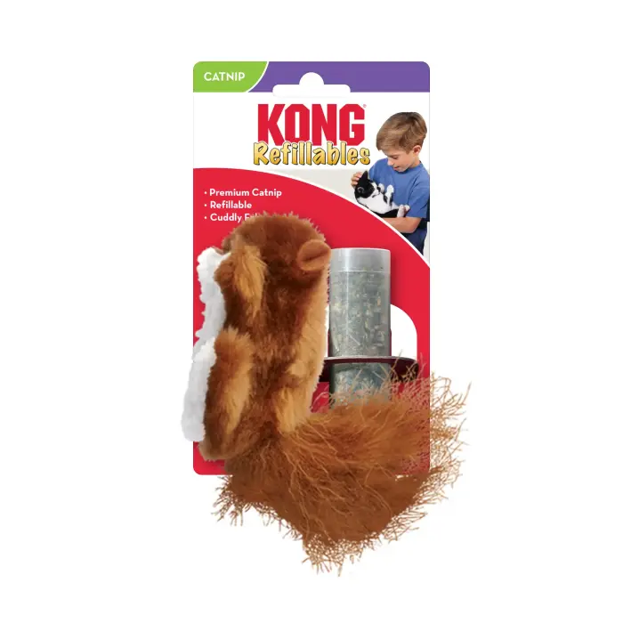 KONG Refillables Squirrel - игрушка для кошек