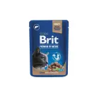 Brit Premium Cat Pouch Liver for Sterilised 100 g konservi kaķiem — Foto 1