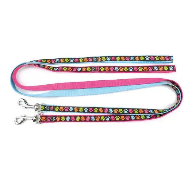 NYLON LEASH LIGHT BLUE 1,6X120 CM