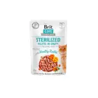 Brit Care Cat Pouch Sterilized Fillets in Gravy Healthy Rabbit 85 g mitrā barība kaķiem — Foto 1
