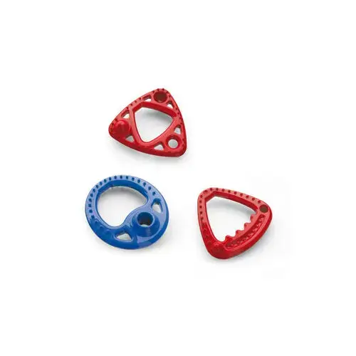 Geo-Nylon - nylon toys for dog cm.10x9x1 h (mixed shapes), different colors