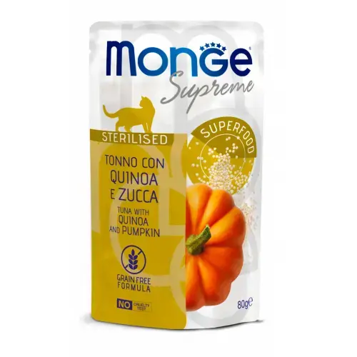 Monge Cat Supreme Pouch Sterilised Tuna