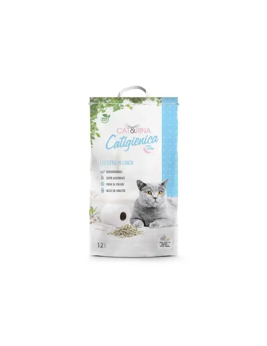 Record CAT&RINA Catigienica paper cat litter