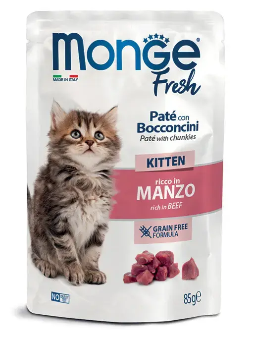 Monge Cat Fresh Pouch Kitten Pate