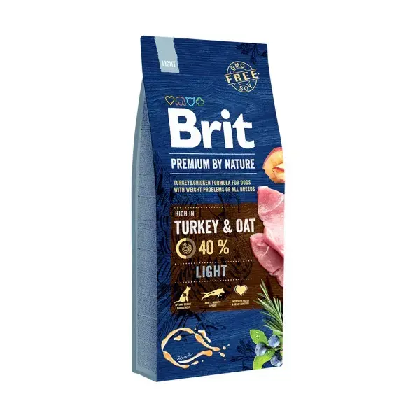 BRIT PREMIUM By Natur Light 15 kg barība suņiem