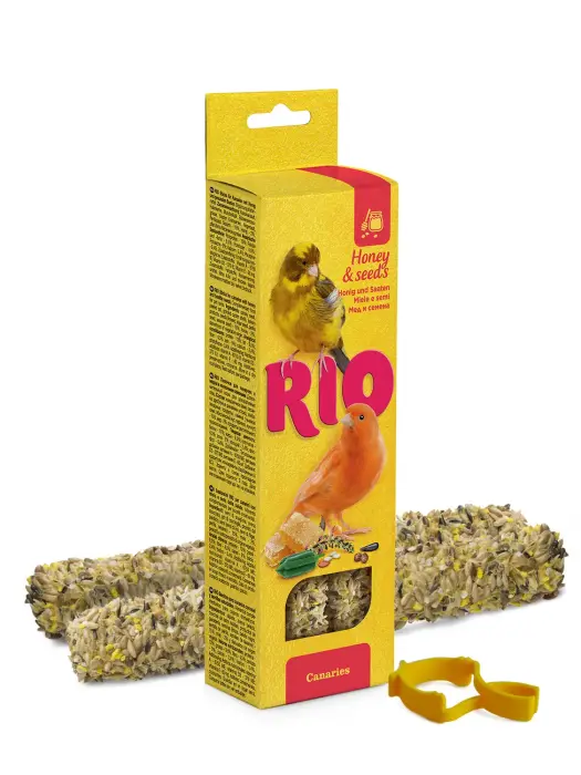 RIO Sticks for canaries with honey and healthy seeds 2x40 g