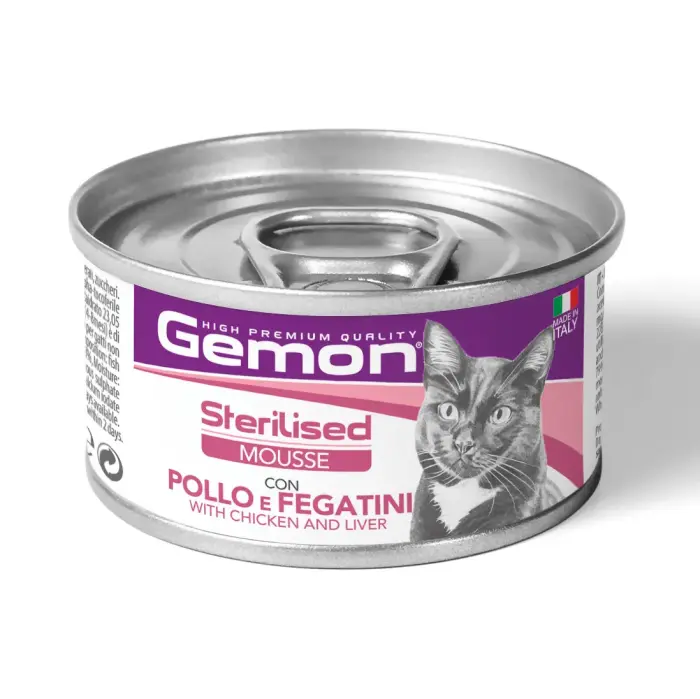 Gemon Cat Mousse Sterilised with Chicken