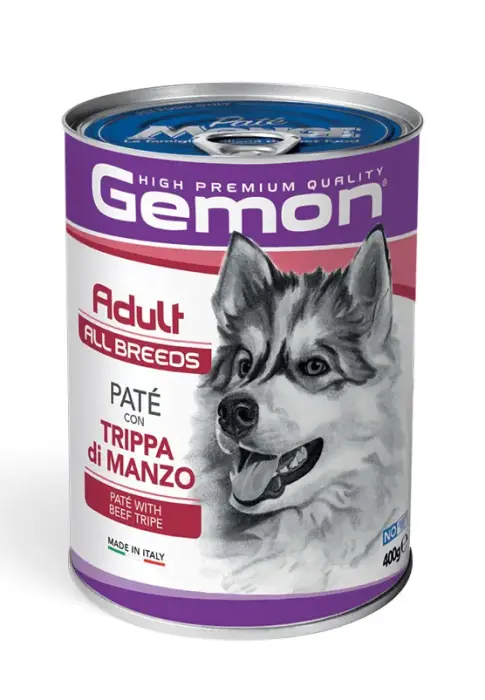 Gemon Dog All Breeds Adult Pate with Beef Tripe 400 g