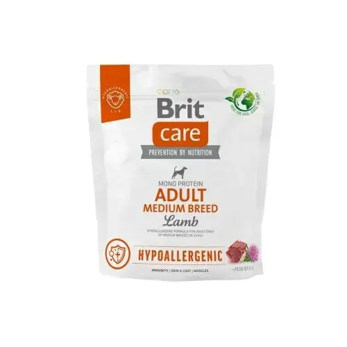 Brit Care HP Adult Medium Lamb&Rice 1 kg