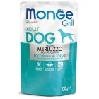 Monge Dog Grill Pouch Dog Adult Chunkies Rich in Codfish 100 g — Photo 1
