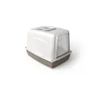 Slēgtā kaķu tualete ar filtru Vicky 54x39x39 cm, dažādas krāsas — Foto 5