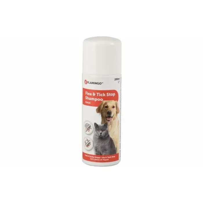 Flamingo Anti-parasite shampoo Batali Flea & tick stop Bottle 200 ml