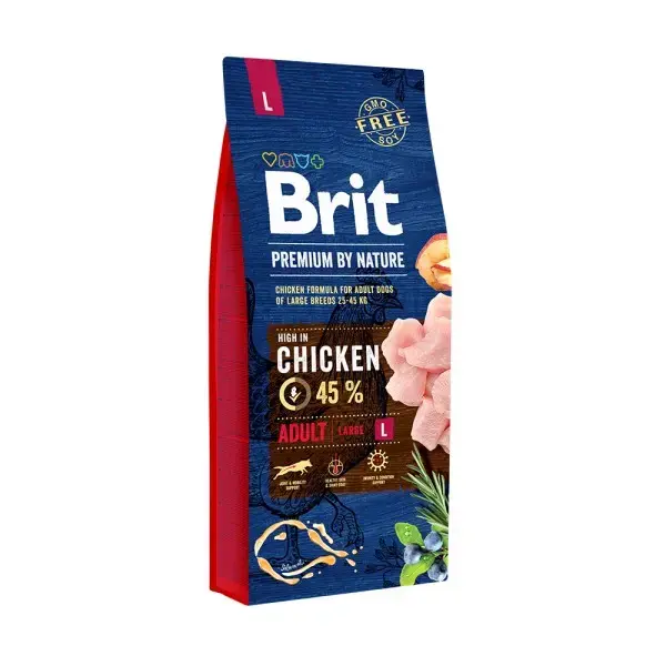 BRIT PREMIUM By Nature Adult L 15 kg barība suņiem