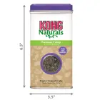 KONG Naturals Catnip 56,7 g - сушеная кошачья мята для наполнения игрушек для кошек — Фото 4