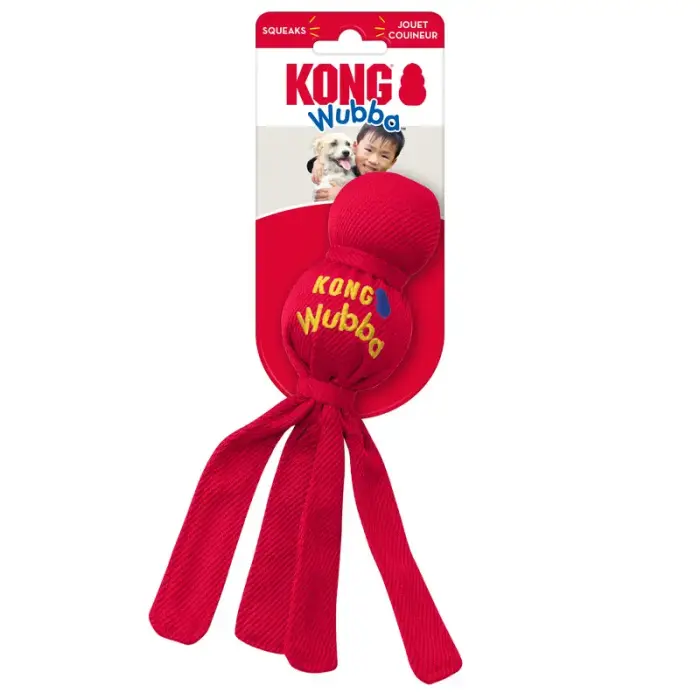 KONG Wubba Small Assorted - rotaļlieta suņiem