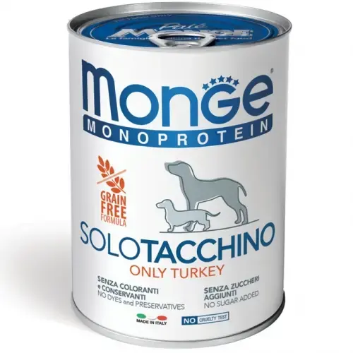 Monge Dog Monoprotein Pate Only Turkey 400 g