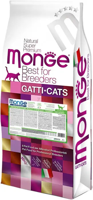 Monge Cat Breeder Adult Monoprotein Rabbit 10 kg