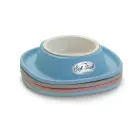 Plastmasas bļoda ar gumijas paliktni SOFT TOUCH 28x5,5cm, daž.krāsas — Foto 1