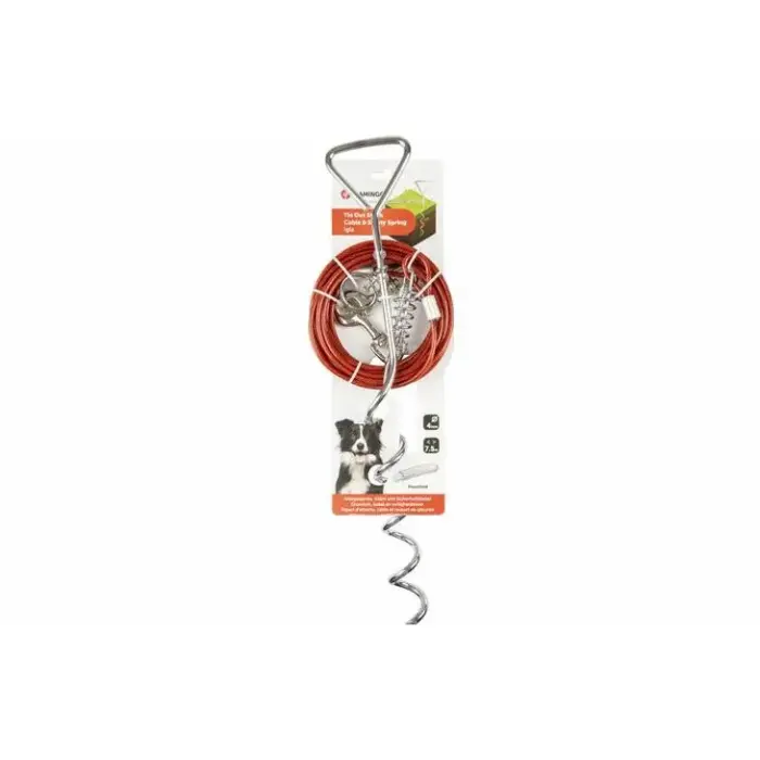 Flamingo mietiņš piesiešanai L7,5*H43cm