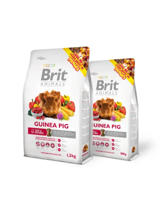 Brit Animals Guinea Pig complete 300 g barība jūrascūciņām