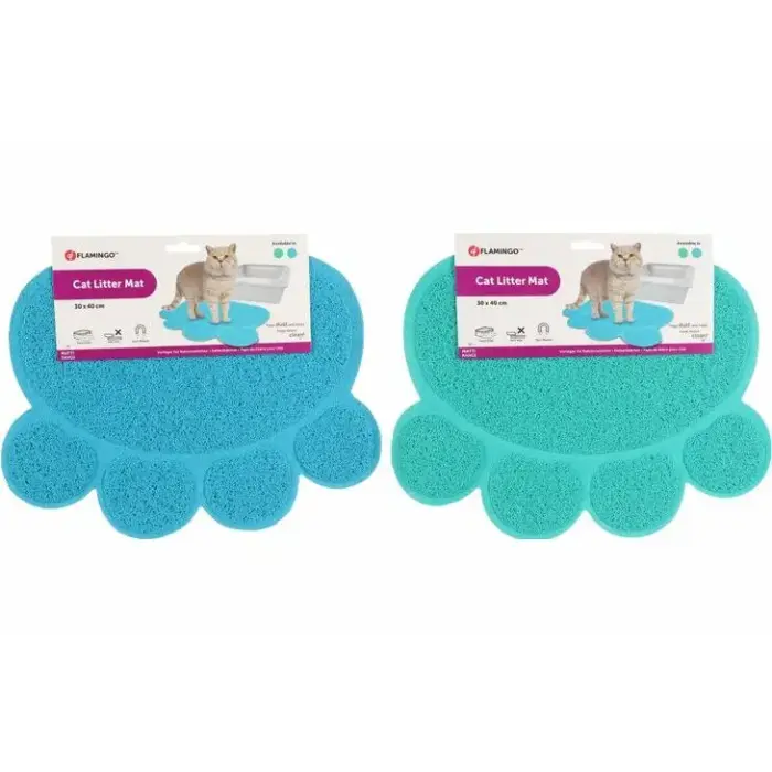 Flamingo Cat litter tray mat Pitou Matti Multiple colours