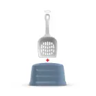 Spade-holder with INCLUDED spade cm. 21,5x12x28h, mixed colors — Foto 2
