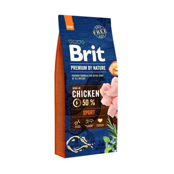BRIT PREMIUM By Nature Sport 15 kg barība suņiem