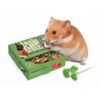 Little One treat-toy "Vegetable pizza" 55 g - kārums-rotaļlieta dārzeņu pica — Foto 2