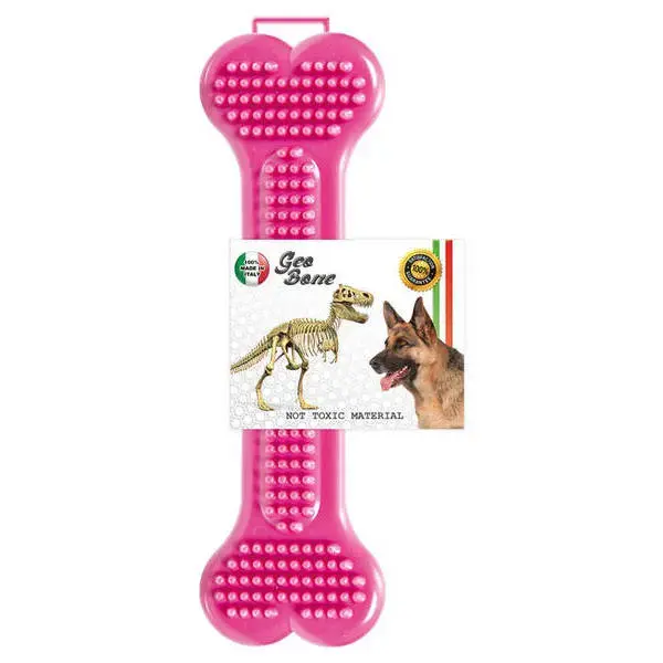 Dog toy GeoBone cm. 36,5 x 11, different colors