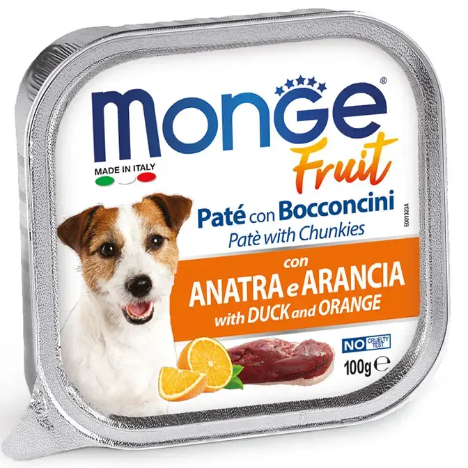 Monge Dog Fruit Pate and Chunkies