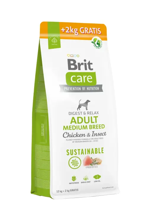 Brit Care SS Adult Medium Breed Chicken & Insect 3 kg