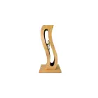 Wood and cardboard cat scratcher Onda — Foto 2