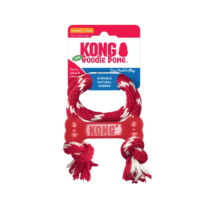 KONG Goodie Bone with Rope XS