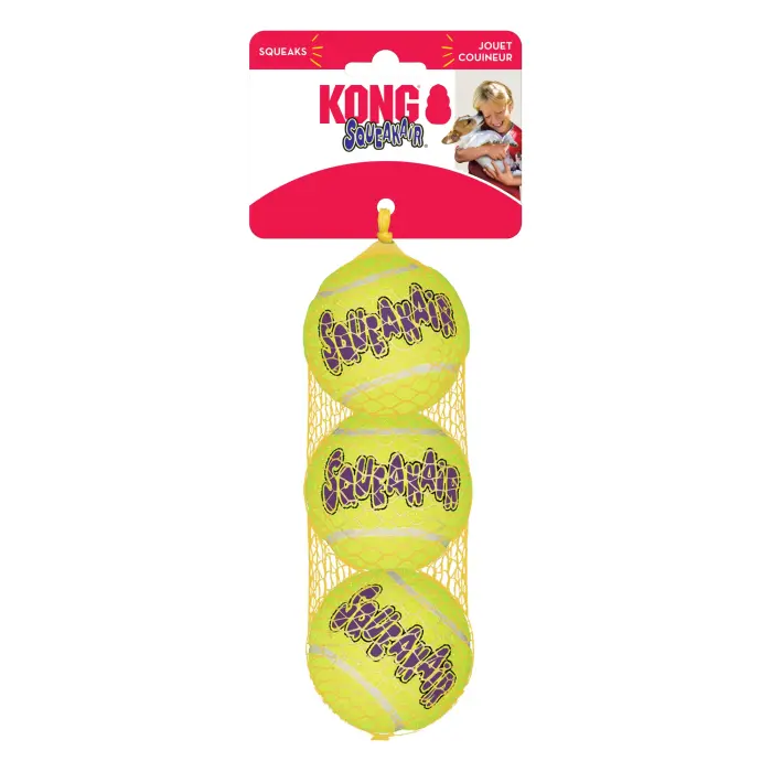 KONG SqueakAir Balls Medium - rotaļlieta