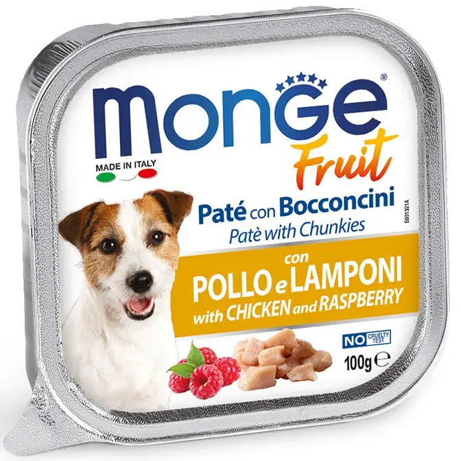 Monge Dog Fruit Pate and Chunkies
