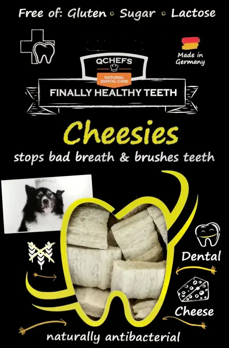 QCHEFS Kārums suņiem Cheesies 65 gr