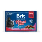 Brit Premium Cat Pouch Meat Plate 400 g (4x100 g) — Foto 1