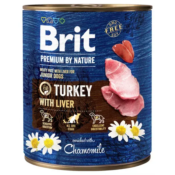 Brit Premium by Nature wet Turkey