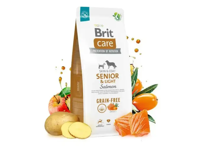 Brit Care GF Senior&Light Salmon 3 kg