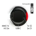 flexi LED Lighting System with USB black - LED apgaismojuma sistēma inerces pavadām — Foto 2