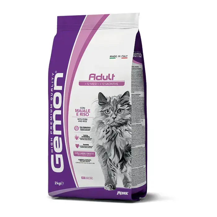 Gemon Cat Adult with Pork and Rice 2 kg