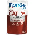 Monge Cat Grill Pouches Multipack Adult Rabbit, Lamb 12x85 g — Foto 2