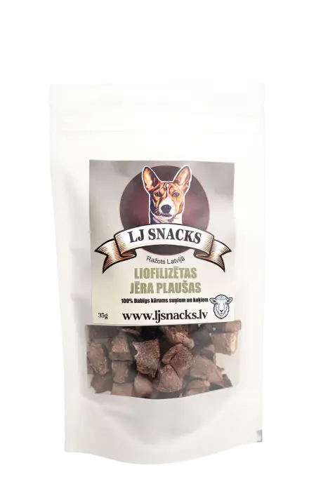 LJ Snacks Jēra plaušas 35 gr