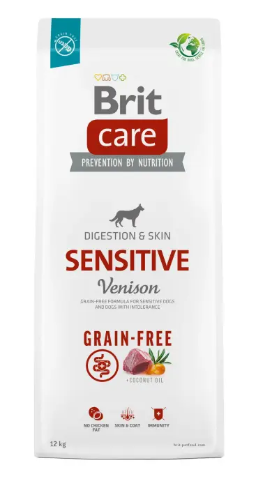 Brit Care GF Sensitive Venison 12 kg barība suņiem