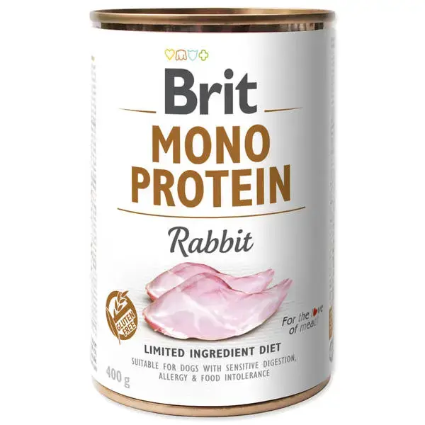 BRIT CARE wet Mono Protein Rabbit