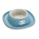Plastmasas bļoda ar gumijas paliktni SOFT TOUCH 28x5,5cm, daž.krāsas — Foto 3