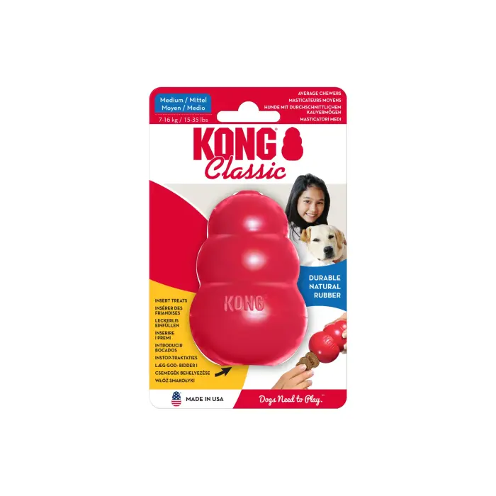 KONG Classic Medium - rotaļlieta suņiem
