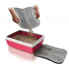 Anti-dirt mat for litter tray and toilette ALADDIN 41,5 x 32 cm, different colors — Foto 7
