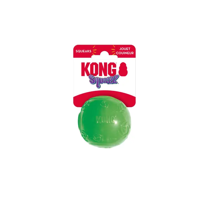 KONG Squeezz Ball Medium - dog toy, different colors