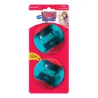 KONG Squeezz Action Ball Red Large 2 gb 8,3 cm  - rotaļlieta suņiem — Foto 1